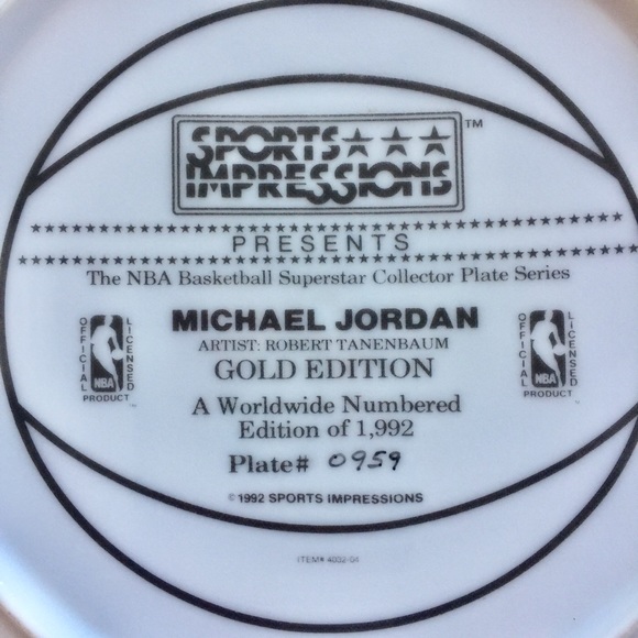 Michael Jordan The NBA collector Plate Series - Picture 4 of 9